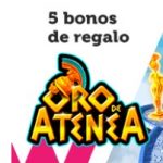 5 Bonos de regalo en wanabet para el oro de atenea