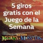 5 giros gratis para el juego de la semana en william hill